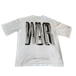 Authentic Rocawear "WAR What is it Good For?" White Graphic T-Shirt Size M